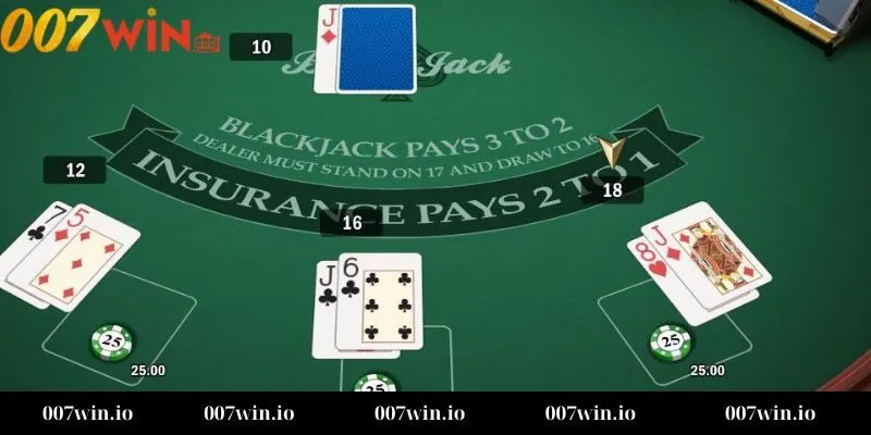 Cách giảm thiểu khi chơi Bài Black Jack tại 007WIN