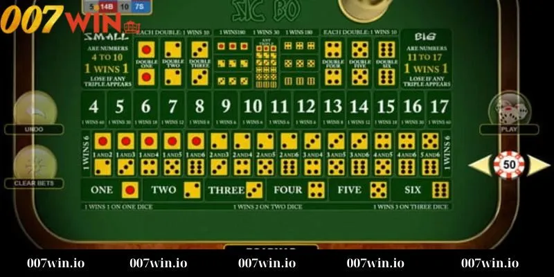 Chiến thuật chơi game Sicbo hiệu quả