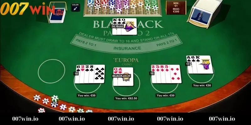 Thuật ngữ thường gặp trong Black Jack