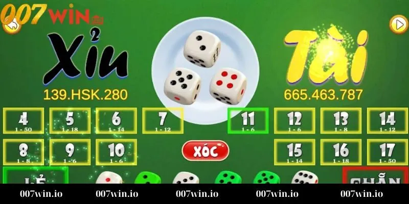 Tài Xỉu Xanh Chín Live